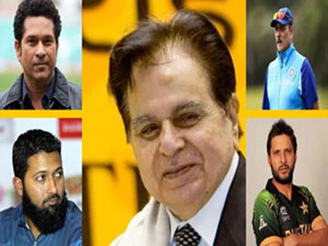 Dilip Kumar grief by IND-PAK cricketers