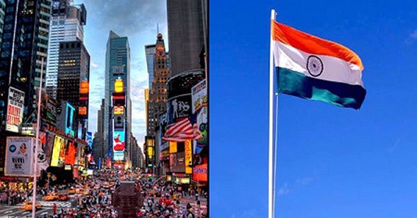 ન્યૂયોર્ક ટાઈમ્સ સ્કેવર (Newyork Time Sqaure)