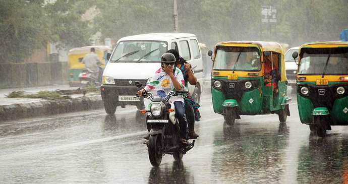 ગુજરાતમાં ભારે વરસાદ (heavy rain)